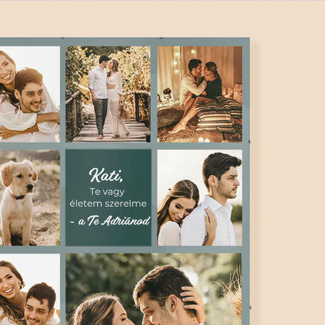 Fotókollázs: Szerelmi Kollázs - Plakát