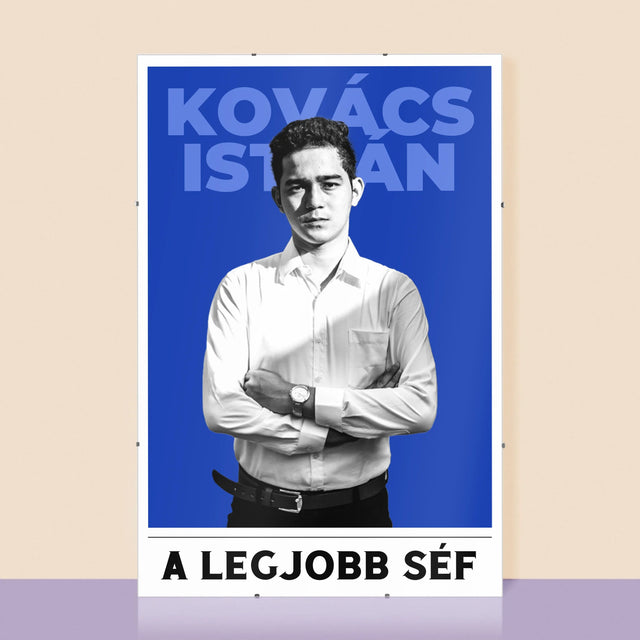 Fotó És Felirat: A Legjobb Séf - Plakát