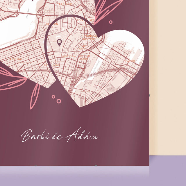 Városi Térkép: Várostérkép: A Sors - Plakát