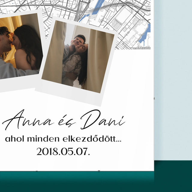 Városi Térkép: Várostérkép: Ahol Minden Elkezdődött - Plakát