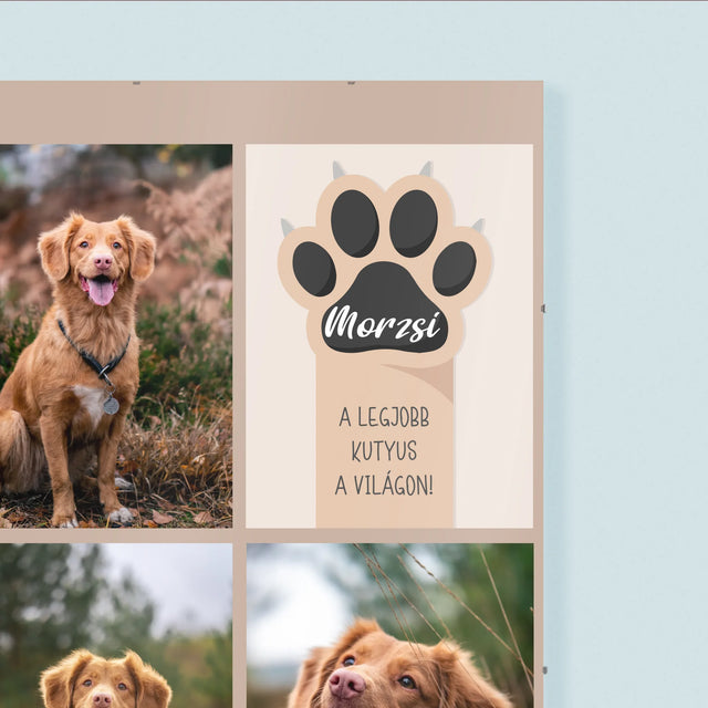 Fotókollázs: A Legjobb Kutya - Plakát