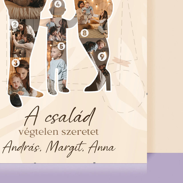 Alakzat Fotókból: Családi Szeretet - Plakát