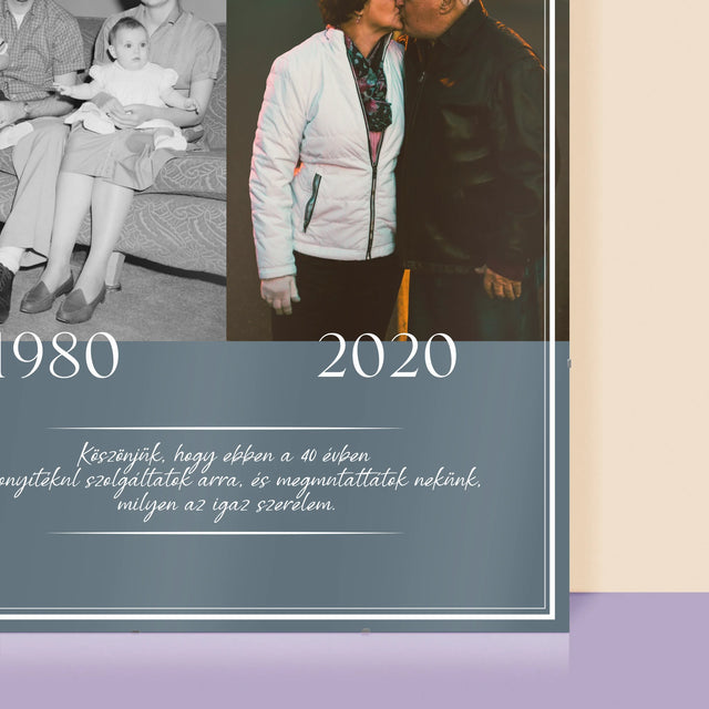 Közös Történetünk: Együtt Töltött Évek - Plakát