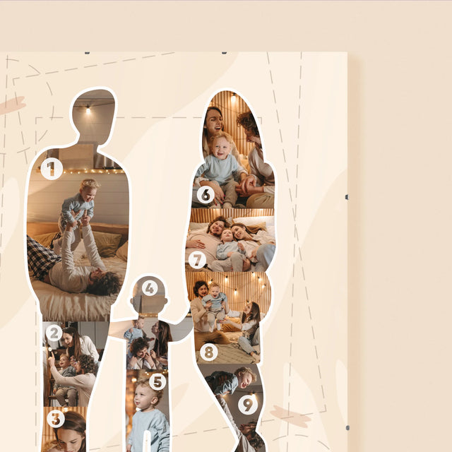 Alakzat Fotókból: Családi Szeretet - Plakát