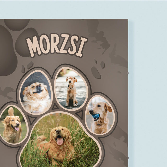 Alakzat Fotókból: Mancsnyom - Plakát