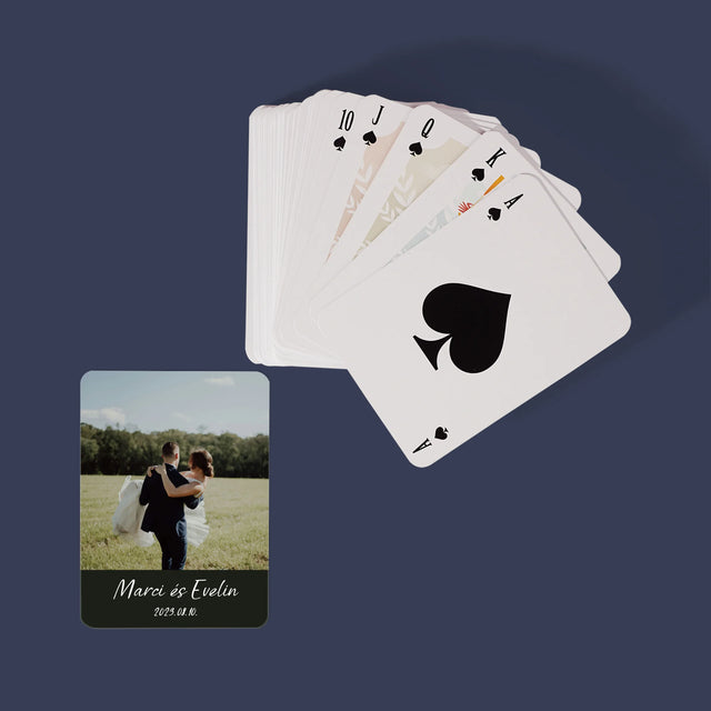 Fotó És Felirat: Házassági Fotók - Kártyapakli