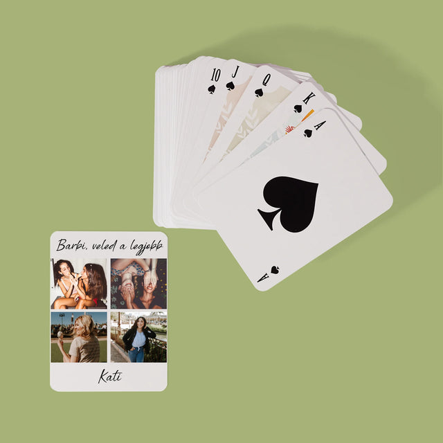 Fotókollázs: Legjobb Barinő - Kártyapakli