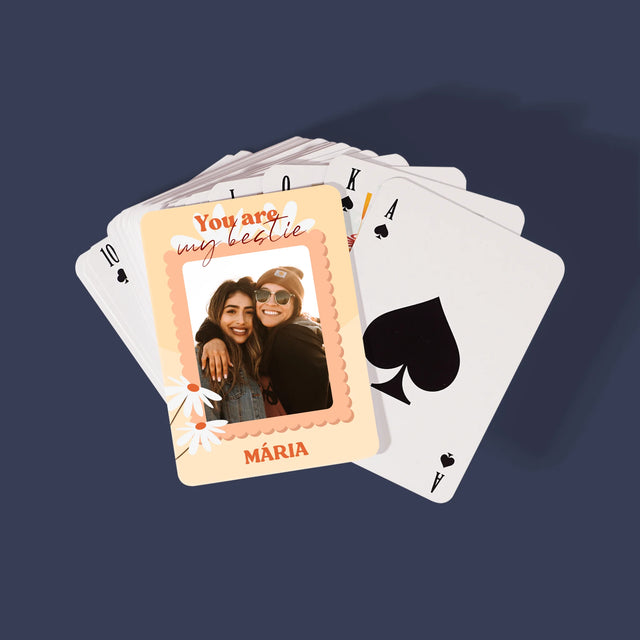 Fotókollázs: Besties Képek - Kártyapakli