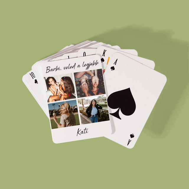 Fotókollázs: Legjobb Barinő - Kártyapakli