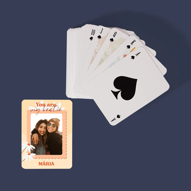 Fotókollázs: Besties Képek - Kártyapakli