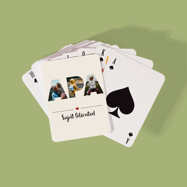 Szó Fotókból: Apa A Fényképeidből - Kártyapakli