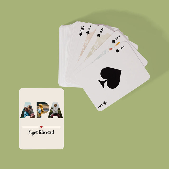 Szó Fotókból: Apa A Fényképeidből - Kártyapakli