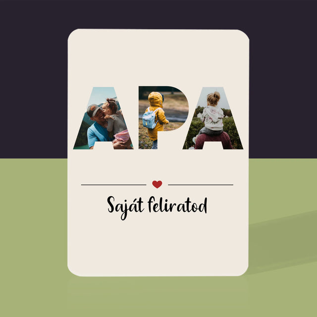 Szó Fotókból: Apa A Fényképeidből - Kártyapakli