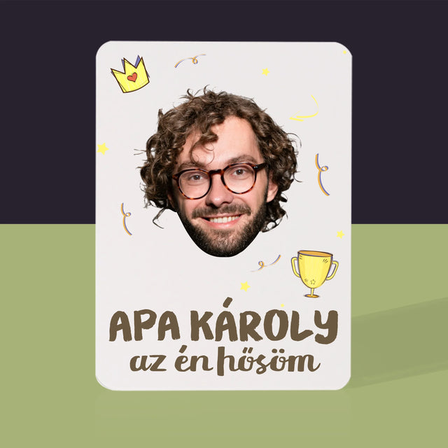 Fotó És Felirat: Apa A Hős - Kártyapakli