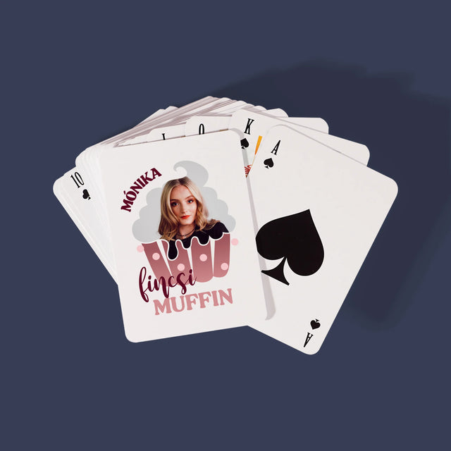 Fotó És Felirat: Fincsi Muffin - Kártyapakli