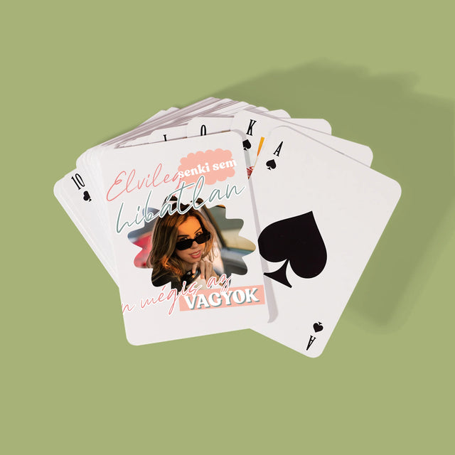 Fotó És Felirat: Senki Sem Hibátlan - Kártyapakli