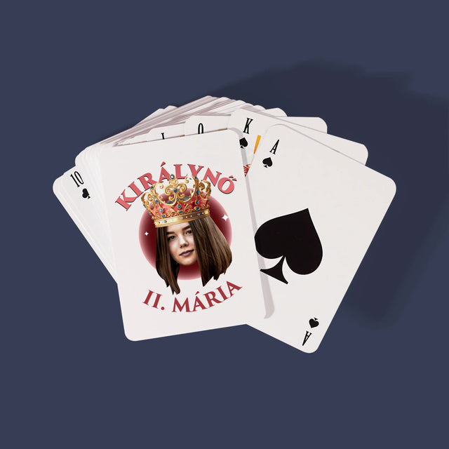 Fotó És Felirat: Királynő - Kártyapakli