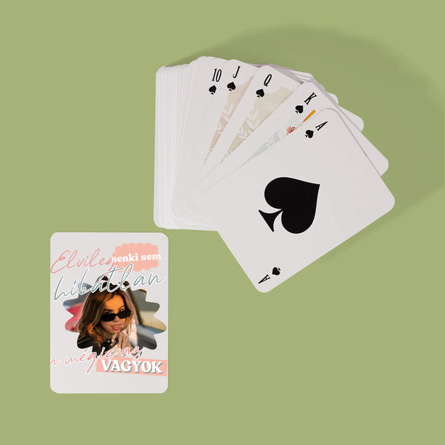 Fotó És Felirat: Senki Sem Hibátlan - Kártyapakli