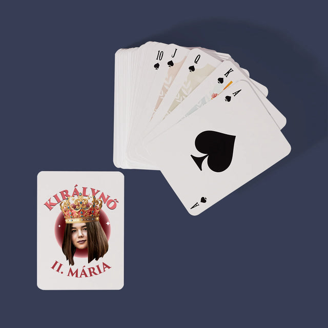 Fotó És Felirat: Királynő - Kártyapakli