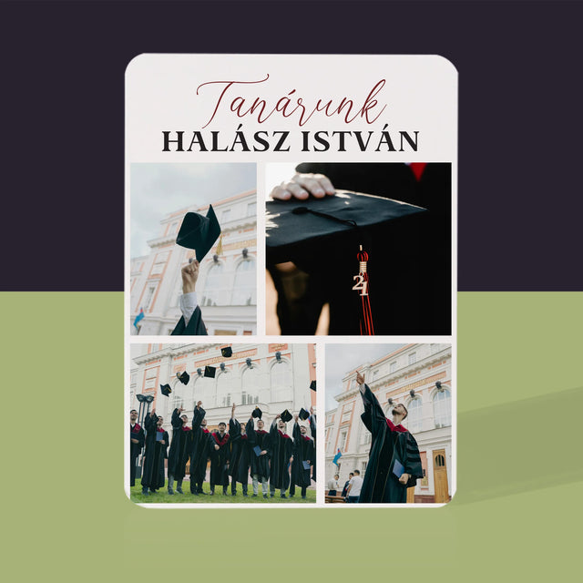 Fotókollázs: Tanárunk - Kártyapakli