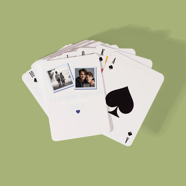 Fotókollázs: A Legjobb Fiútestvér A Világon - Kártyapakli