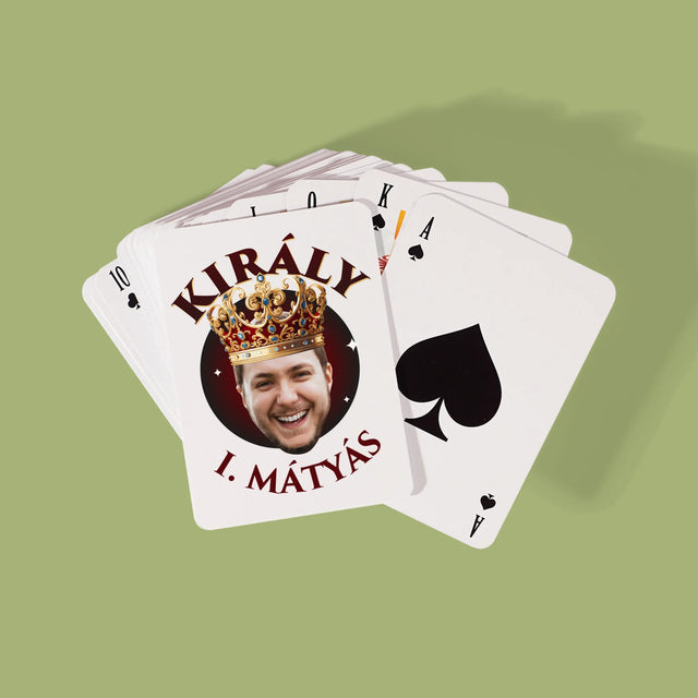 Fotó És Felirat: Király Fénykép - Kártyapakli