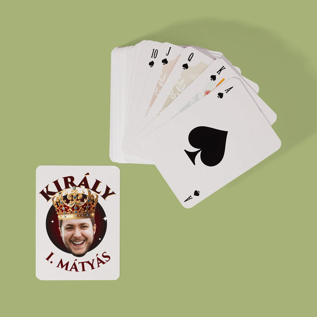 Fotó És Felirat: Király Fénykép - Kártyapakli