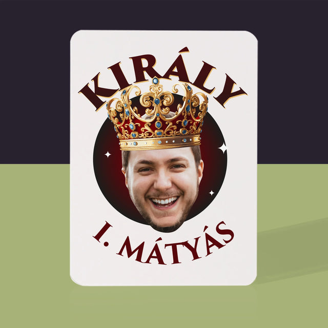 Fotó És Felirat: Király Fénykép - Kártyapakli