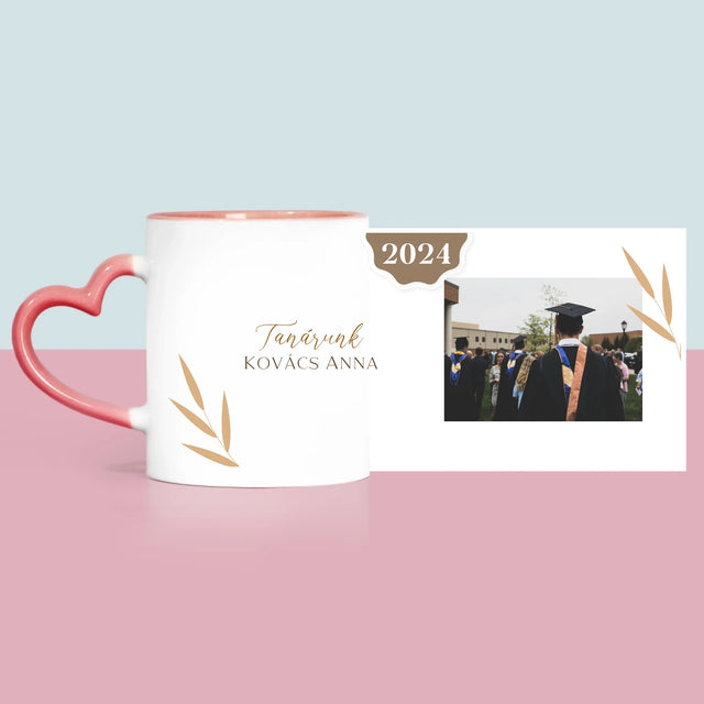 Fotókollázs: Tanárunk - Bögre