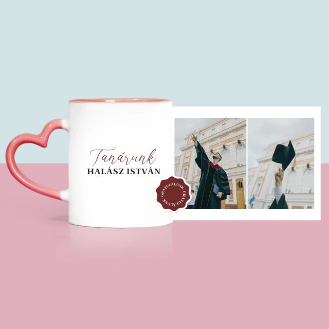 Fotókollázs: Tanárunk - Bögre