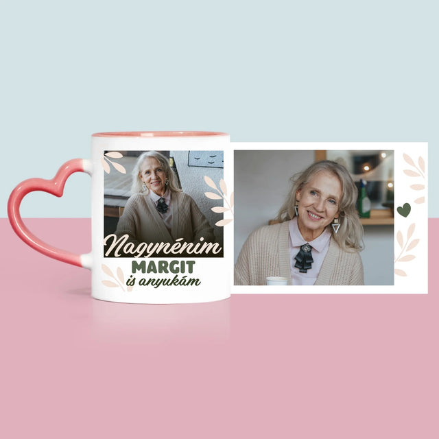 Fotókollázs: A Nagynénim Is Anyukám - Bögre