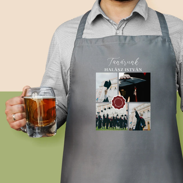 Fotókollázs: Tanárunk - Kötény