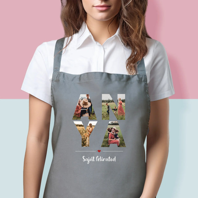 Szó Fotókból: Anya Kollázs A Képeidből - Kötény