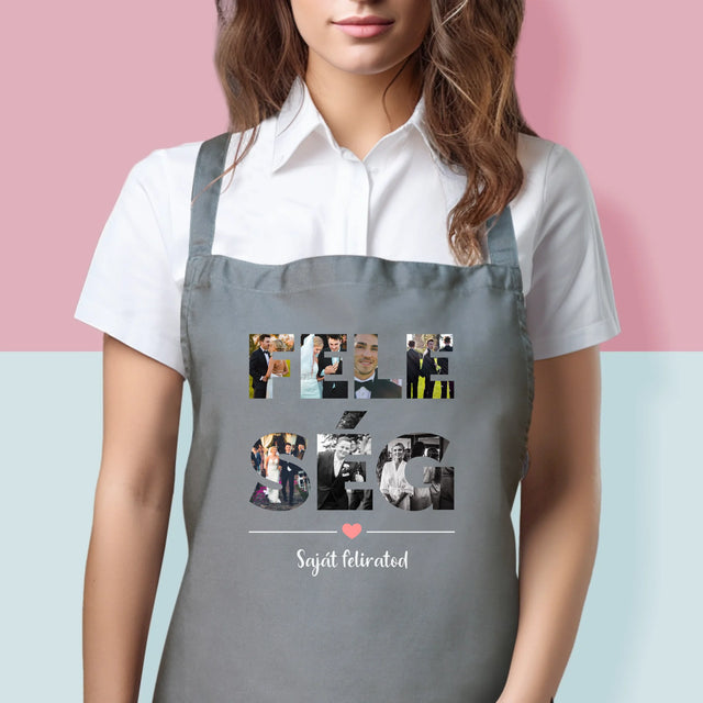 Szó a képekből: Feleség - Nyomtatott kötény | HU