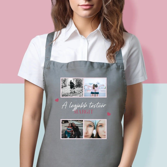 Fotókollázs: A Legjobb Lánytestvér - Kötény