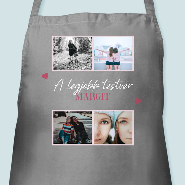 Fotókollázs: A Legjobb Lánytestvér - Kötény