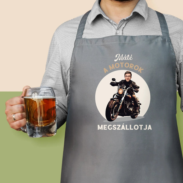 A Karaktered: Motoros Rajongó - Nyomott Kötény | HU