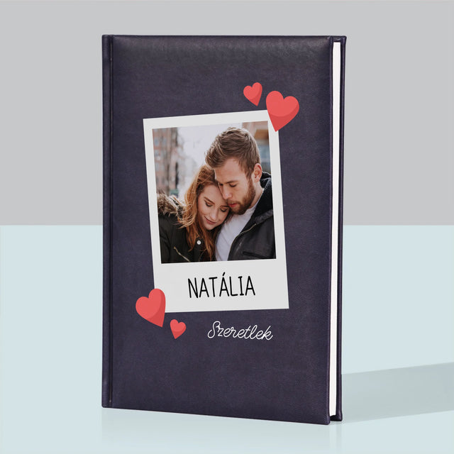 Fotó És Felirat: Szeretlek Fénykép - Jegyzettömb