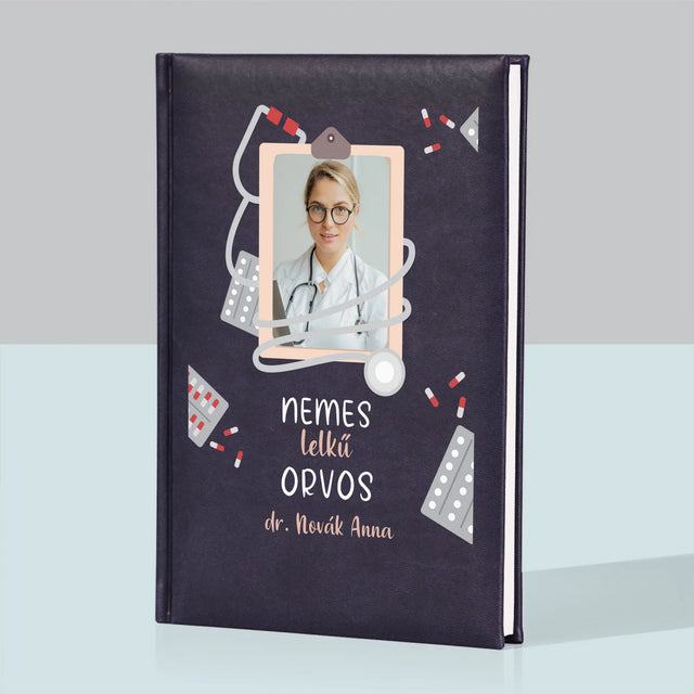 Fotó És Felirat: Nemes Lelkű Orvos - Jegyzettömb
