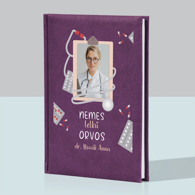 Fotó És Felirat: Nemes Lelkű Orvos - Jegyzettömb