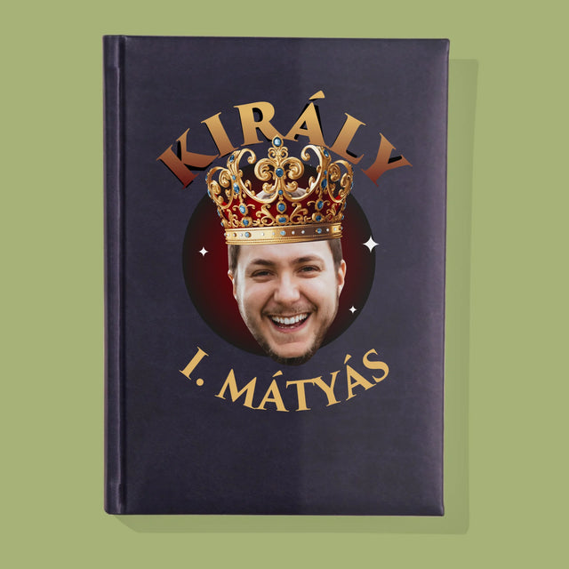 Fotó És Felirat: Király Fénykép - Jegyzettömb