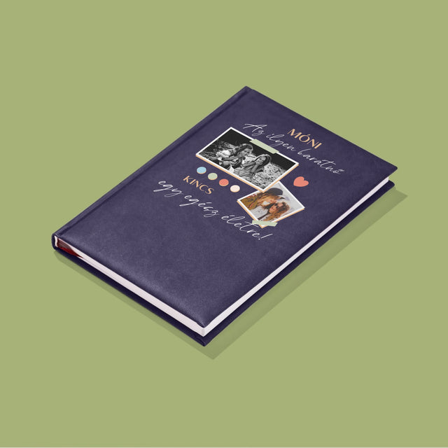 Fotókollázs: Barátnő, Kincs - Jegyzettömb