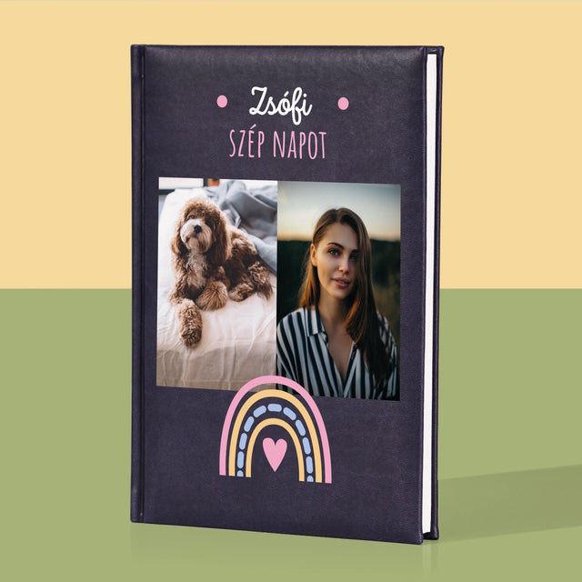 Fotókollázs: Szép Napot - Jegyzettömb