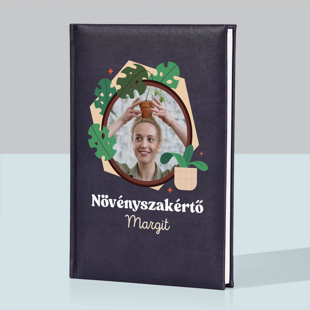 Fotó És Felirat: Növényszakértő - Jegyzettömb