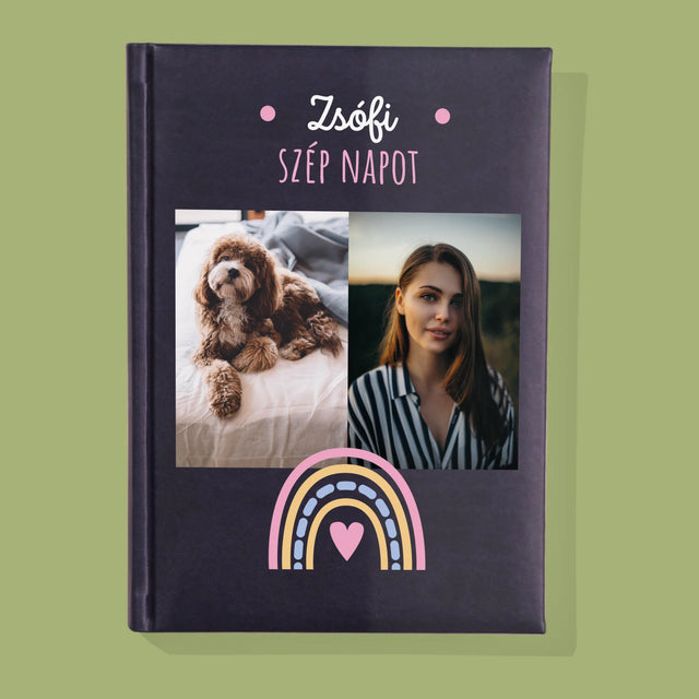 Fotókollázs: Szép Napot - Jegyzettömb