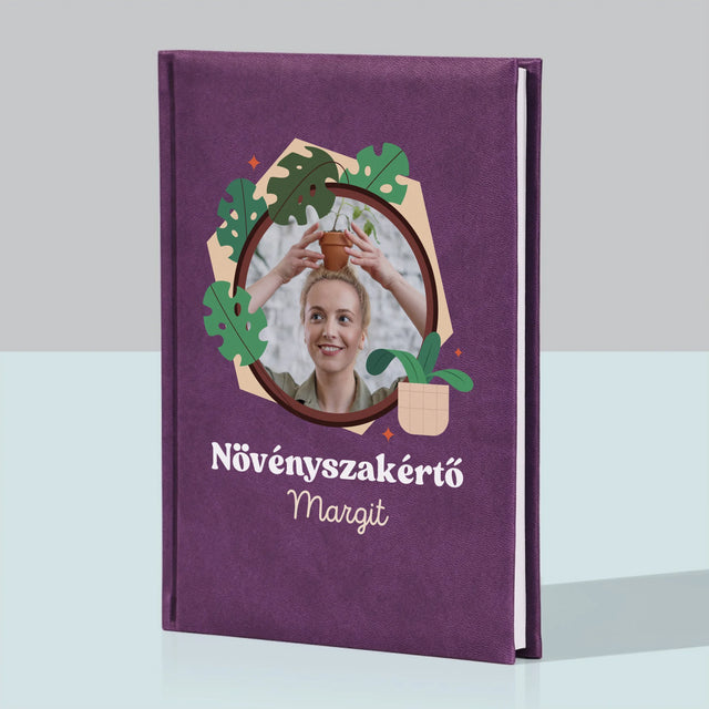 Fotó És Felirat: Növényszakértő - Jegyzettömb
