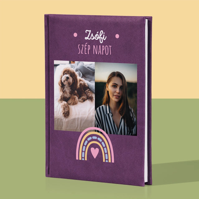 Fotókollázs: Szép Napot - Jegyzettömb