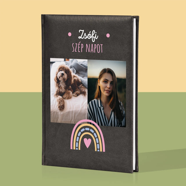 Fotókollázs: Szép Napot - Jegyzettömb