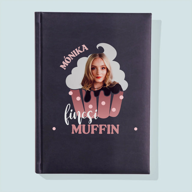 Fotó És Felirat: Fincsi Muffin - Jegyzettömb