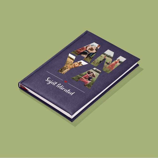 Szó Fotókból: Anya Kollázs A Képeidből - Jegyzettömb